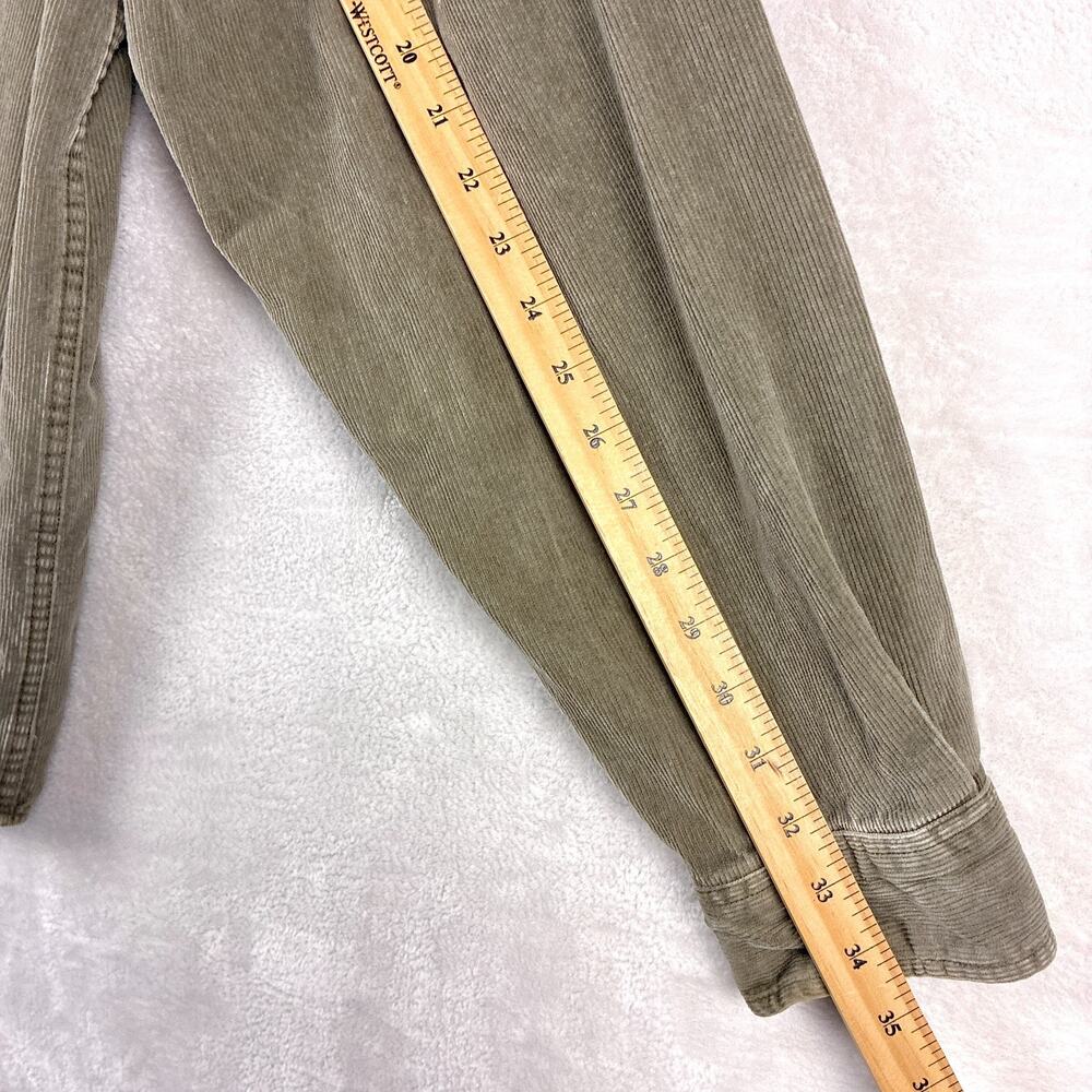 VTG Gap Overshirt Mens XL Brown Corduroy Workwear Heavyweight Preppy Classic Y2K - Picture 7 of 8
